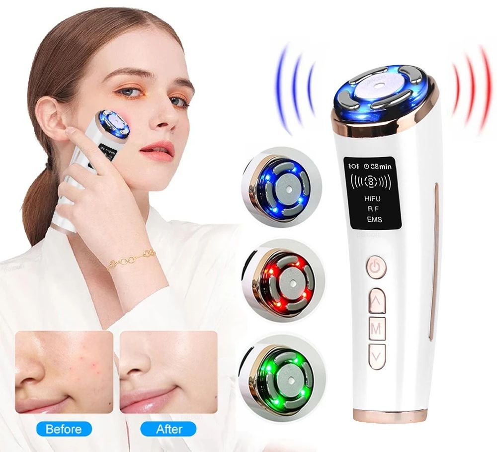 HIFU, RF & EMS Facial Massager