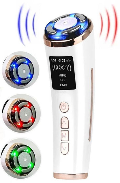 HIFU, RF & EMS Facial Massager